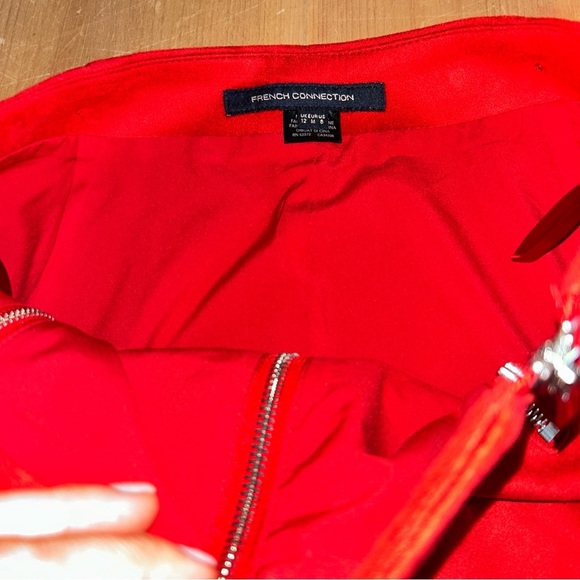 Women Red Mini Skirt - Picture 3 of 3